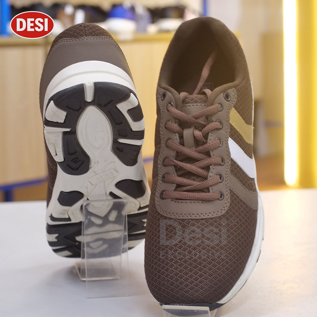 1 DESI Exclusive – BMTF Brown Casual Sneaker - Image 1
