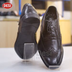 BMTF Signature Premium Black Brogue Leather Shoes
