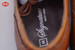 BMTF Signature Tan Premium Brogue Leather Shoes - Image 3