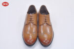 BMTF Signature Tan Premium Brogue Leather Shoes - Image 4