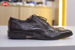 BMTF Signature Premium Black Brogue Leather Shoes - Image 4